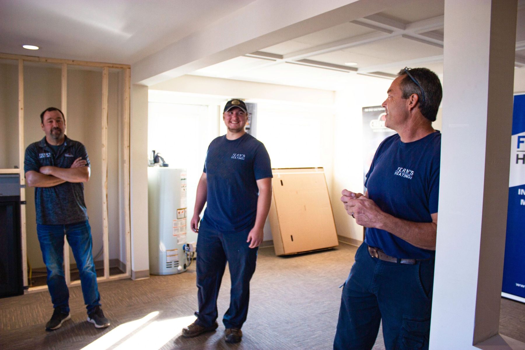 The Fern's Heating team